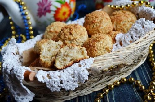 Кокосовое печенье с бананом. 05 Кокосовое печенье с бананом. 05