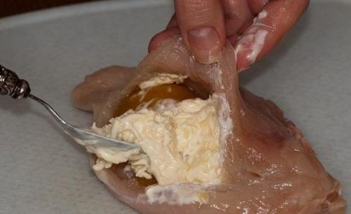 Фаршированные куриные грудки. 03