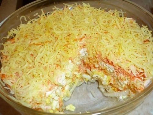 Салат французский диетический.
