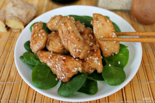 Куриные грудки по - восточному. 02