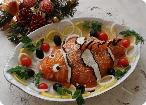 9 самых вкусных и необычно оформленных салатов к праздничному столу! 05