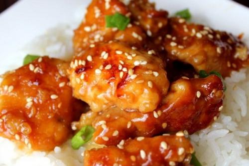 Куриные грудки по - восточному.