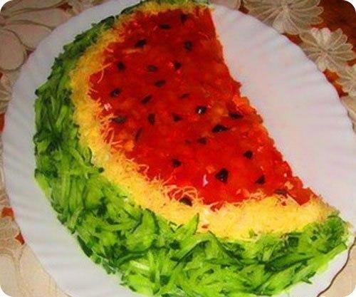 9 самых вкусных и необычно оформленных салатов к праздничному столу! 03