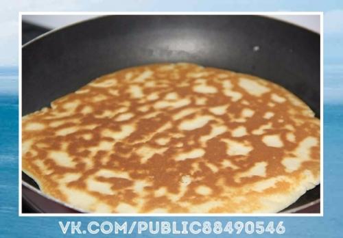 Великолепный рецепт.  Торт со сгущенкой на сковороде. 02