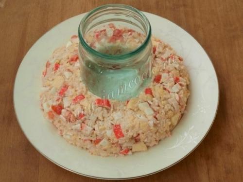 Салат Рождественский Венок. 03 Салат Рождественский Венок. 03