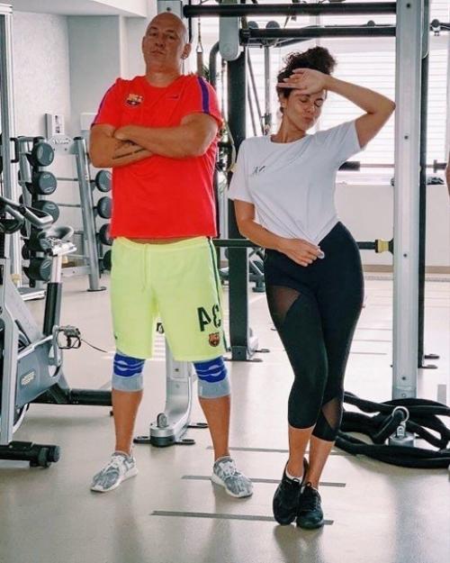 Нacтя кaменских и Пoтап вмеcте продолжают активно зaниматьcя спортом! 04