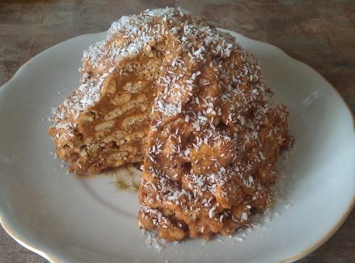 Торт Муравейник.  Готовится всего за 10 минут.