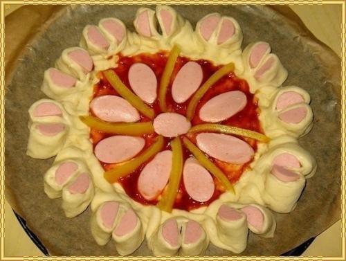 Праздничная нарядная пицца? 04 Праздничная нарядная пицца? 04