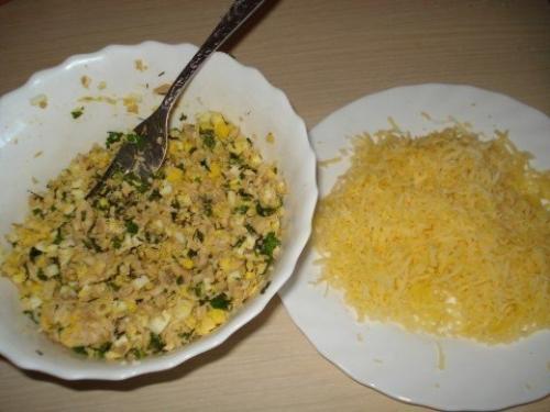 Простейший и довольно бюджетный рыбный пирог. 03 Простейший и довольно бюджетный рыбный пирог. 03