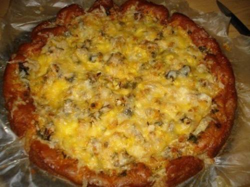 Простейший и довольно бюджетный рыбный пирог. 01 Простейший и довольно бюджетный рыбный пирог. 01