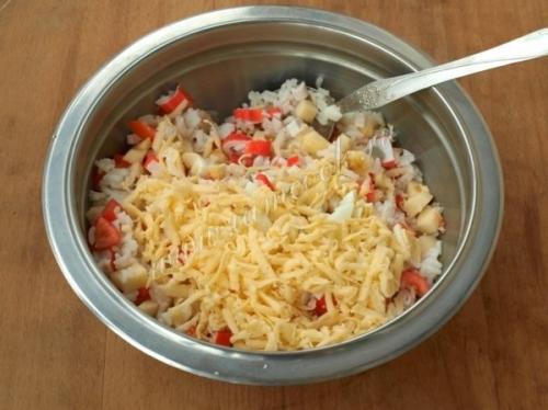 Салат Рождественский Венок. 04 Салат Рождественский Венок. 04