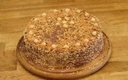 Киевский торт.   Ингредиенты на коржи: 07 Киевский торт.   Ингредиенты на коржи: 07