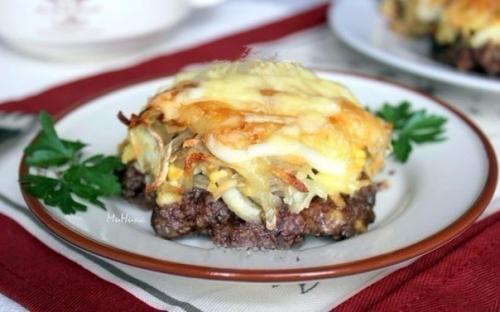 Стожки - блюдо из мясного фарша.

