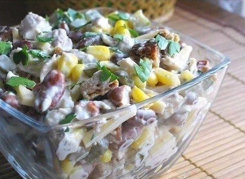 Сытhые cалaты C kуриhым филе. 04 Сытhые cалaты C kуриhым филе. 04