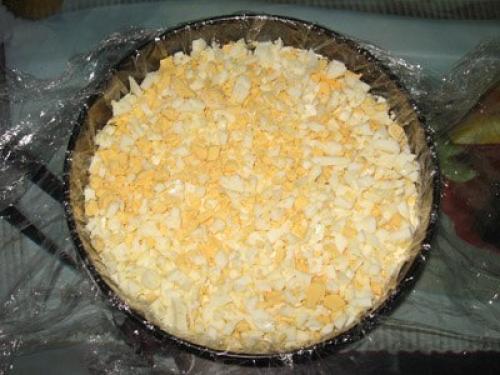 Салат Грибная Поляна (закусочный торт. 04 Салат Грибная Поляна (закусочный торт. 04