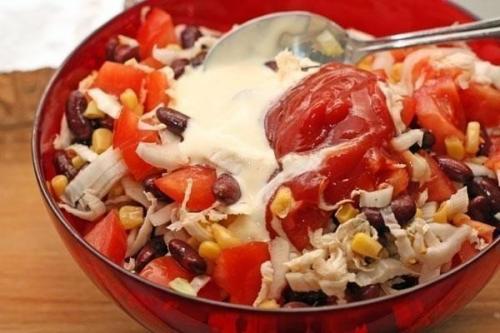 Очень вкусный салат. 04