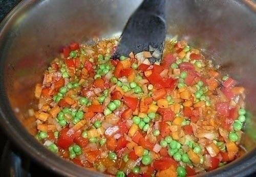 Рис с курицей - Arroz con Pollo. 01 Рис с курицей - Arroz con Pollo. 01