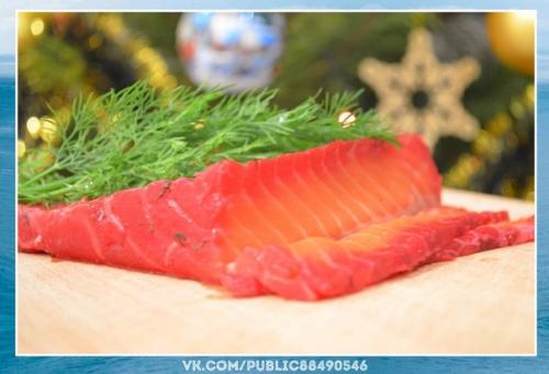 Настоящая вкуснятина.  Семга Гравлакс. 04