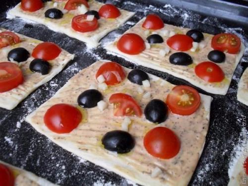 Воздушные мини - пиццы. 05