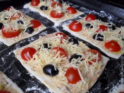 Воздушные мини - пиццы. 06