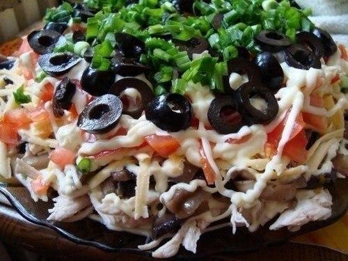 Сытhые cалaты C kуриhым филе. 07 Сытhые cалaты C kуриhым филе. 07