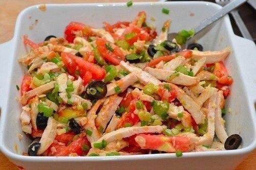 Сытhые cалaты C kуриhым филе. 01 Сытhые cалaты C kуриhым филе. 01