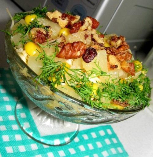 Салат Новогодний. Получается у всех на ура!