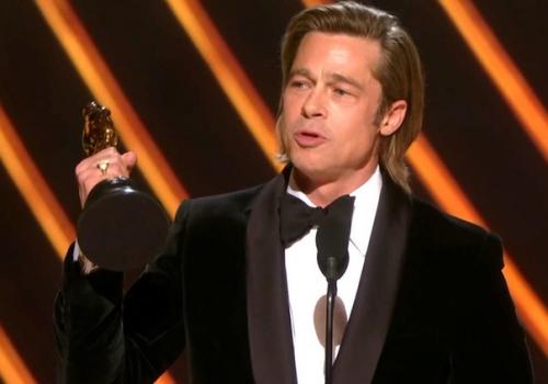 Брэд питт получил первый оскар в карьере.