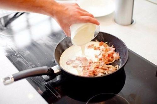 Паста а-ля Карбонара. 02 Паста а-ля Карбонара. 02