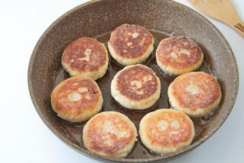 Сырники с яблоками. 04 Сырники с яблоками. 04