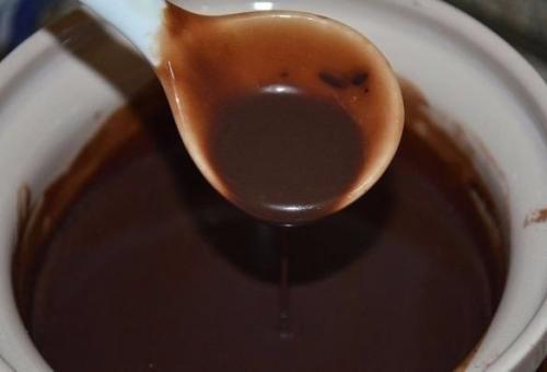 Шоколадный соус для блинов и не только. 05