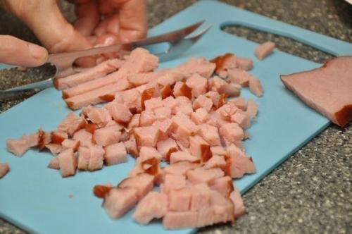 Салат с чесночными сухариками. 04 Салат с чесночными сухариками. 04