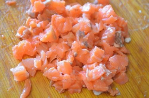 Сырные шарики с крабовыми палочками. 03 Сырные шарики с крабовыми палочками. 03