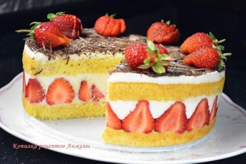 Клубничный торт Fraisier? Клубничный торт Fraisier?
