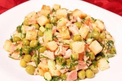 Салаты с сухариками: топ - 7 рецептов? 02