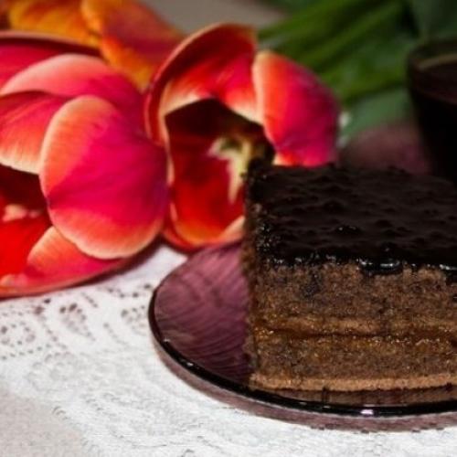 Пирожное Ночка.  Ингредиенты: Пирожное Ночка.  Ингредиенты: