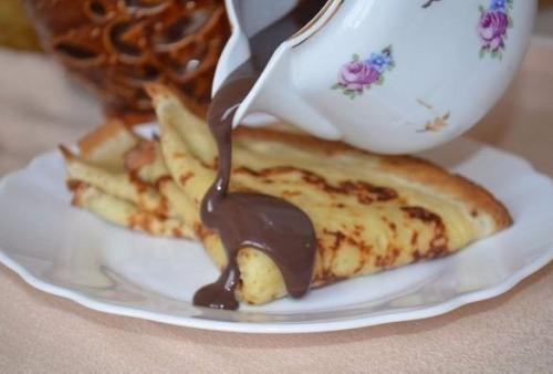 Шоколадный соус для блинов и не только. 01