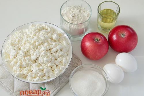 Сырники с яблоками. 01 Сырники с яблоками. 01