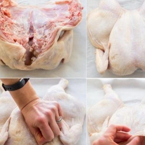 Жареная курица целиком. 02 Жареная курица целиком. 02