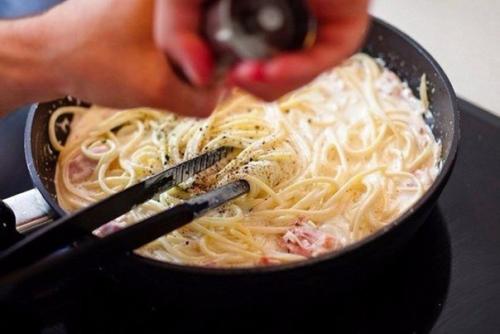 Паста а-ля Карбонара. Паста а-ля Карбонара.