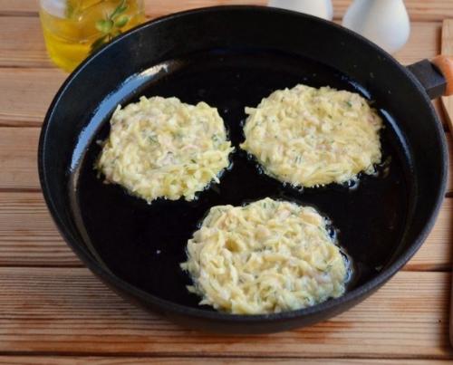 Драники с секретом ( с ветчиной и сыром. 02 Драники с секретом ( с ветчиной и сыром. 02