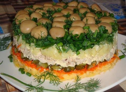 Cалат Лесная Полянка.