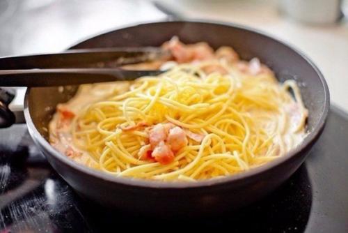 Паста а-ля Карбонара. 03 Паста а-ля Карбонара. 03