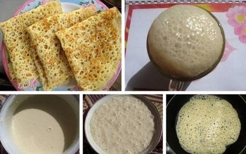 Ажурные тонкие блинчики, которые всегда получаются. 01