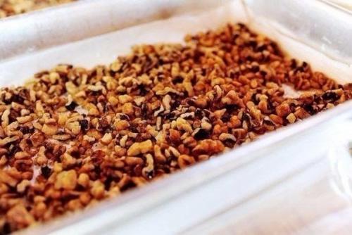 Пахлава. Ингредиенты: Слоеное тесто - 1 пакет. 03 Пахлава. Ингредиенты: Слоеное тесто - 1 пакет. 03