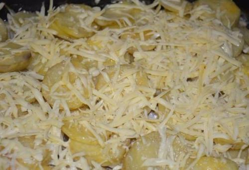 Картофель с мясом по-французски. 04