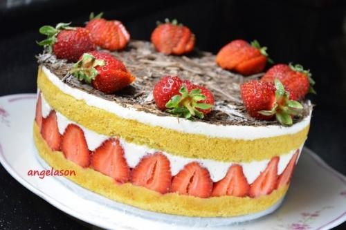 Клубничный торт Fraisier? 07 Клубничный торт Fraisier? 07