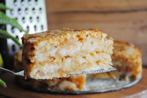 Очень простой приготовлении насыпной пирог с яблоками три стакана. 03 Очень простой приготовлении насыпной пирог с яблоками три стакана. 03