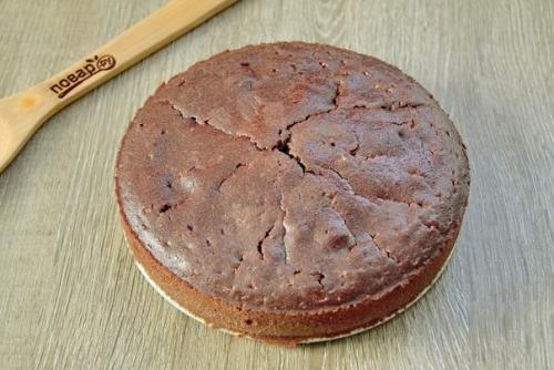 Постный шоколадный торт. 03 Постный шоколадный торт. 03