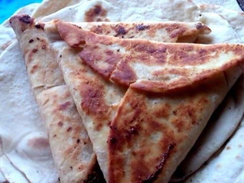 Ёка, армянская закуска из лаваша. 08 Ёка, армянская закуска из лаваша. 08